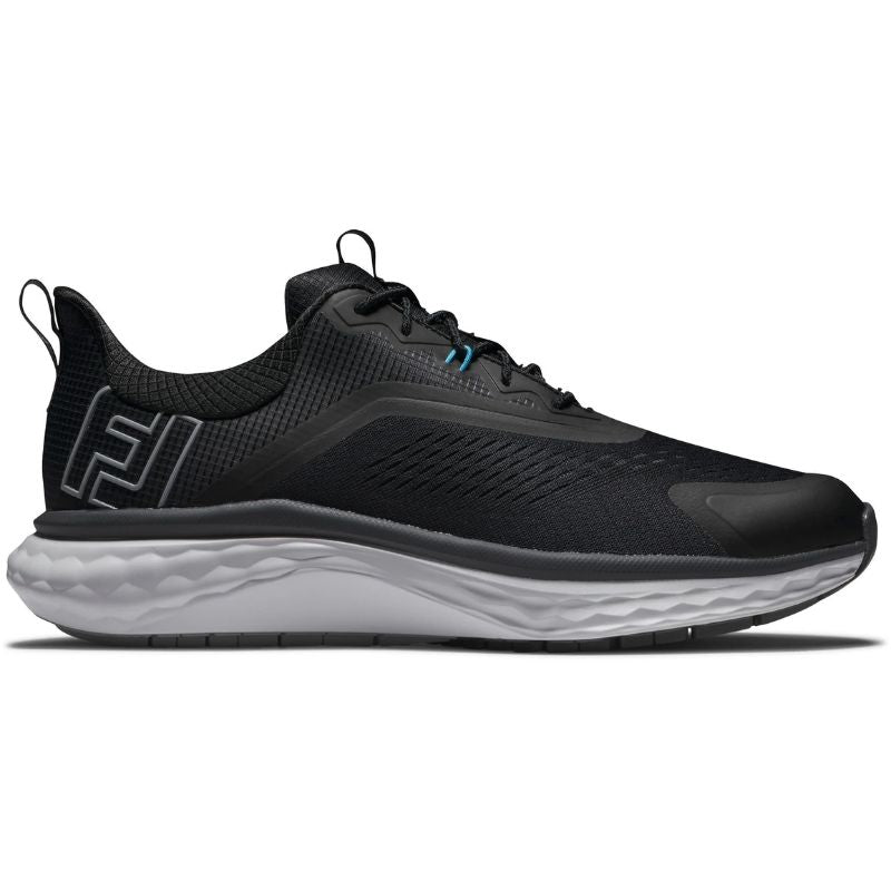 FootJoy Quantum Spikeless Golf Shoe - Previous Season Style Black White