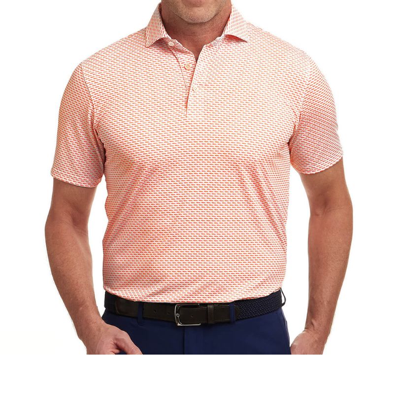Holderness &amp; Bourne The Jenkins Polo White Sunset