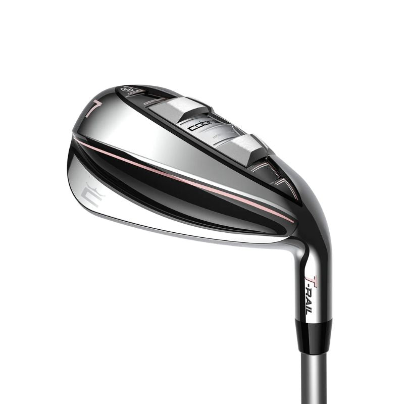Cobra Women's T-Rail 3 Combo Iron Set - 5H 6H 7-PW, SW