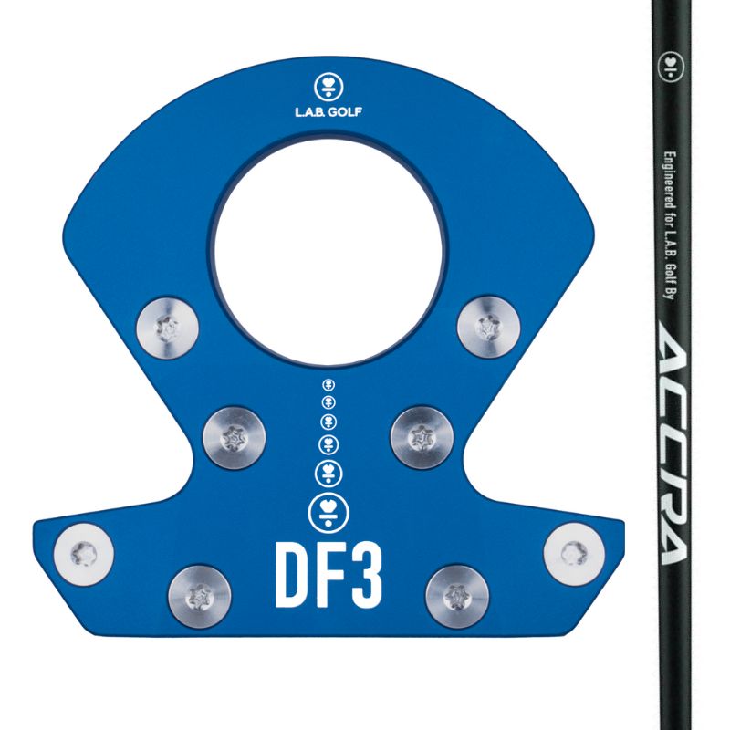 L.A.B. Golf DF3 Putter w/ Accra Black Shaft - Custom Specs (Heavy / 73° Lie / 34") Right 34" 73°