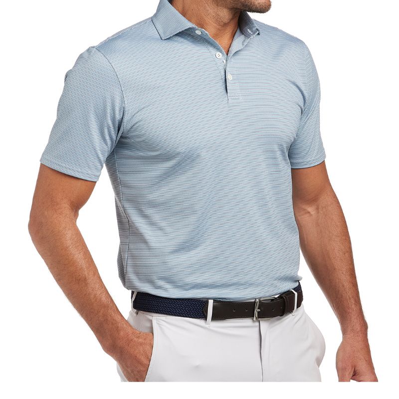 Holderness &amp; Bourne The Nixon Polo Sage Navy White