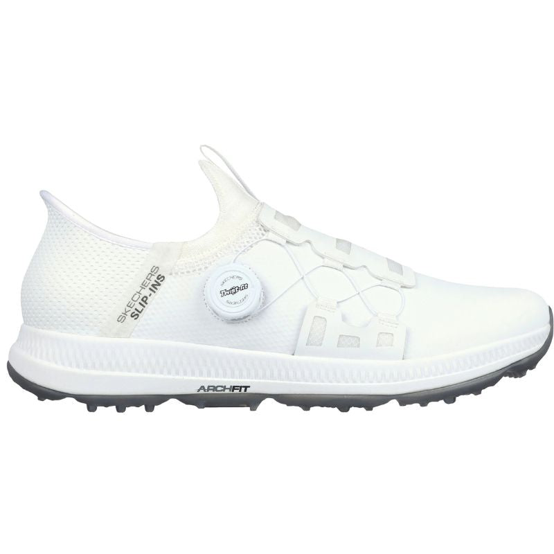 Skechers Go Golf Elite 5 Slip&#39;In Spikeless Golf Shoes White