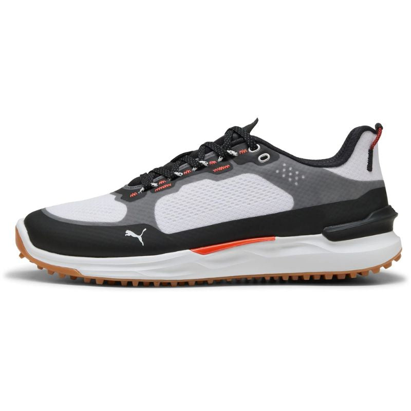 Puma IGNITE ELEVATE X Spikeless Golf Shoes Puma White Puma Black Medium