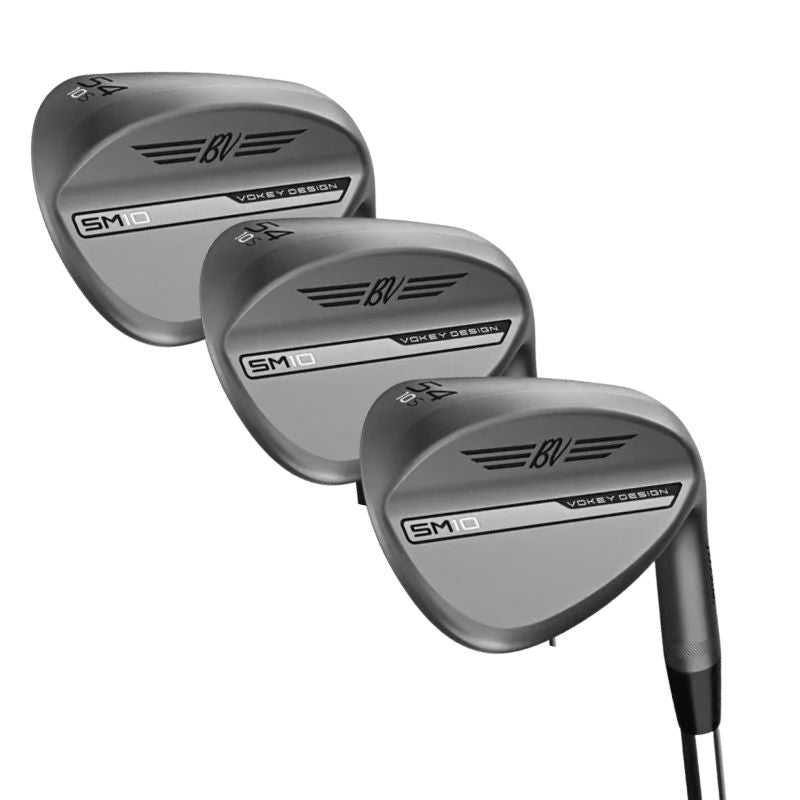 Titleist Vokey SM10 NI Wedge Set - 50.12 F/54.12 D/ 58.08 M - Store Display Demo Right 50.12 F 54.12 D 58.08 M Steel - Dynamic Gold S200 (+0.5&quot; LONG &amp; 1° Upright)