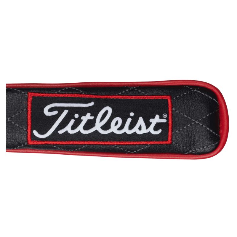 Titleist Jet Black Tour Leather Alignment Stick Headcover
