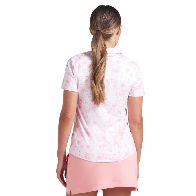 PUMA Women&#39;s CLOUDSPUN Toile Golf Polo