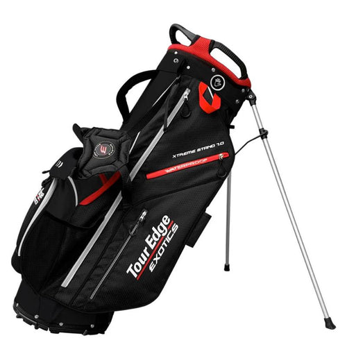 Tour Edge Exotics Xtreme 7.0 Stand Bag Black Red
