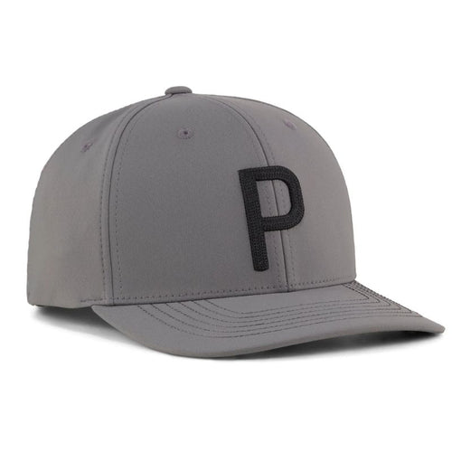 PUMA Heritage P Golf Cap Slate Sky Puma Black OSFA