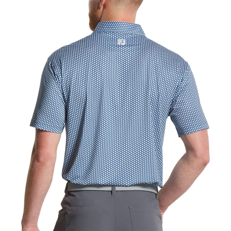 FootJoy Houndstooth Geo Lisle Polo