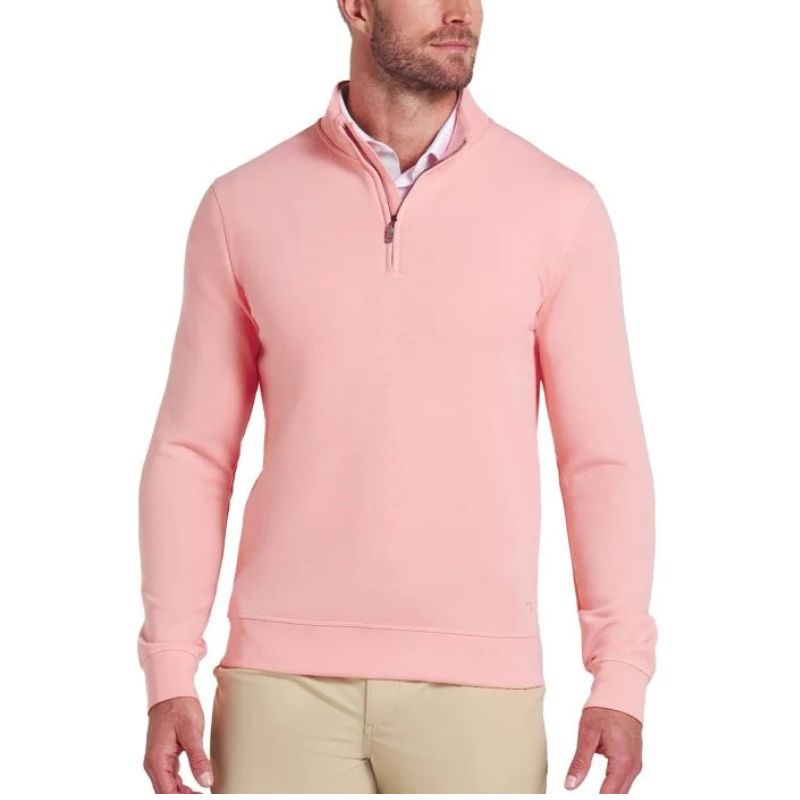 PUMA Cloudspun Fleece 1/4 Zip Pink Fruit