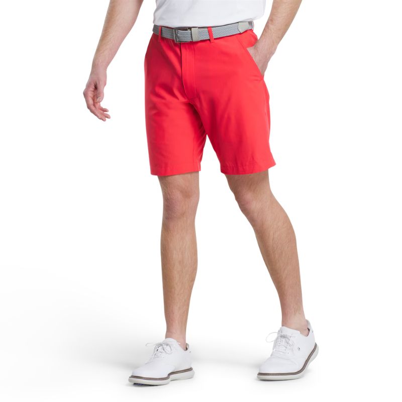 FootJoy Lightweight 9&quot; Golf Short Hibiscus