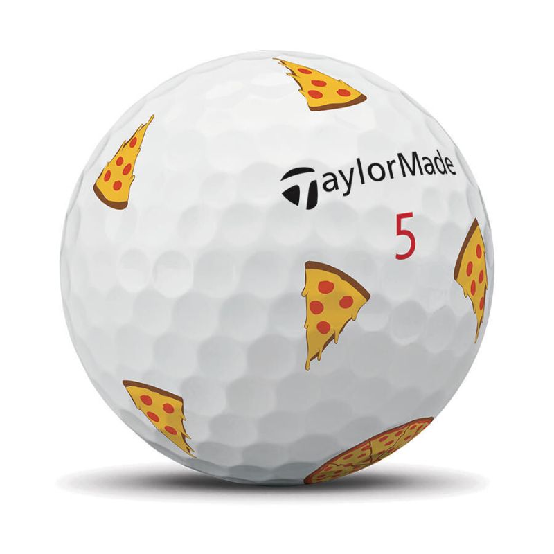 TaylorMade TP5x PIX Pizza Party Golf Balls