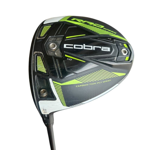 Cobra King RADSPEED Driver - Used Left Stiff 9.0 Fujikura Motore X F3 60g