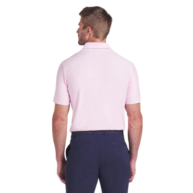 PUMA AP Tipped Jacquard Golf Polo