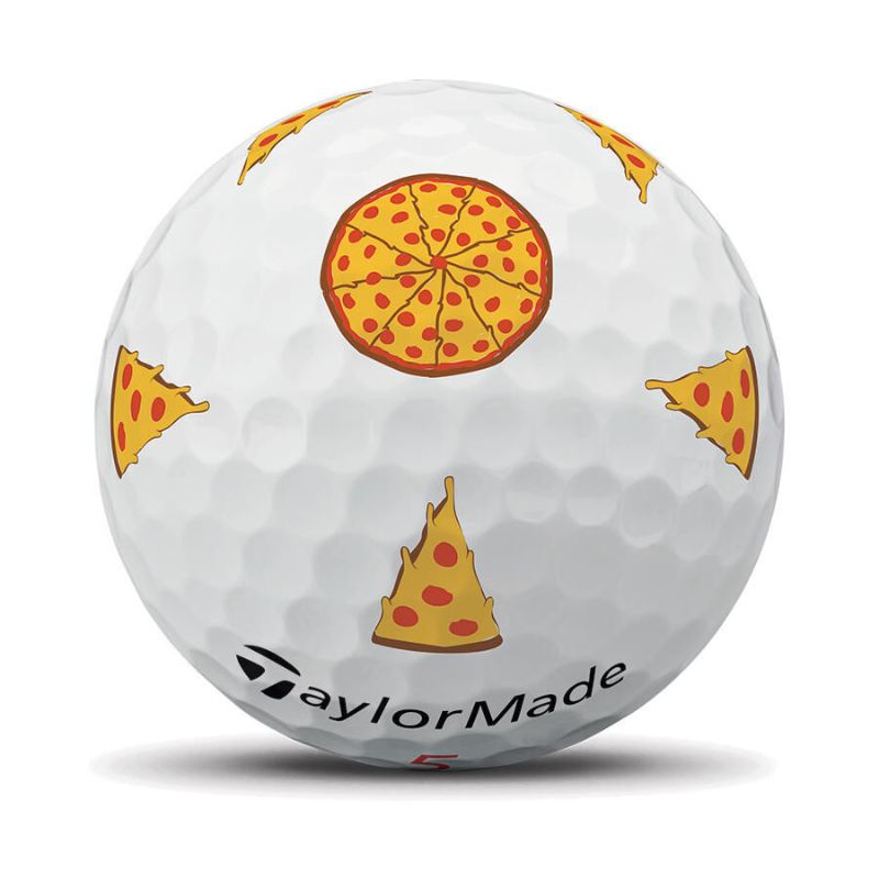 TaylorMade TP5x PIX Pizza Party Golf Balls