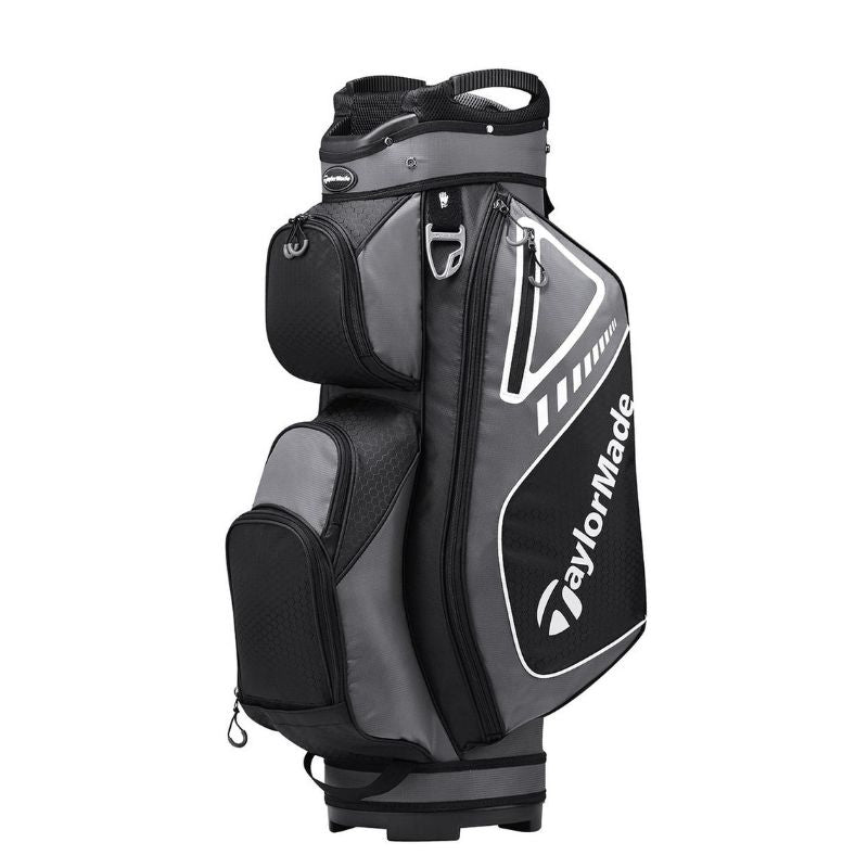 TaylorMade Select Plus Cart Bag Grey White Black