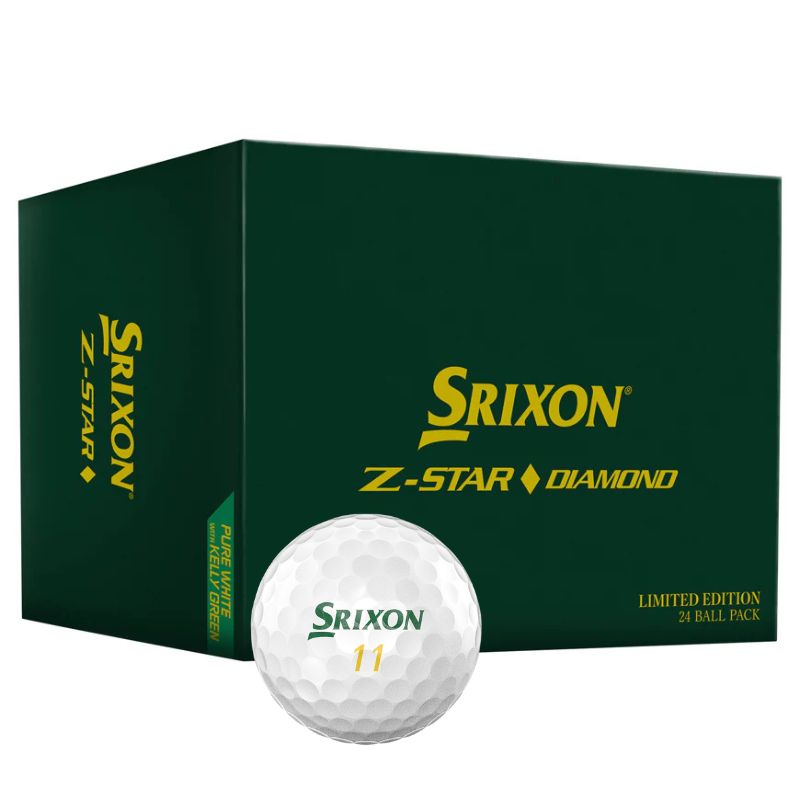 Srixon Z-STAR DIAMOND Limited Edition Golf Balls - 24 Pack Pure White