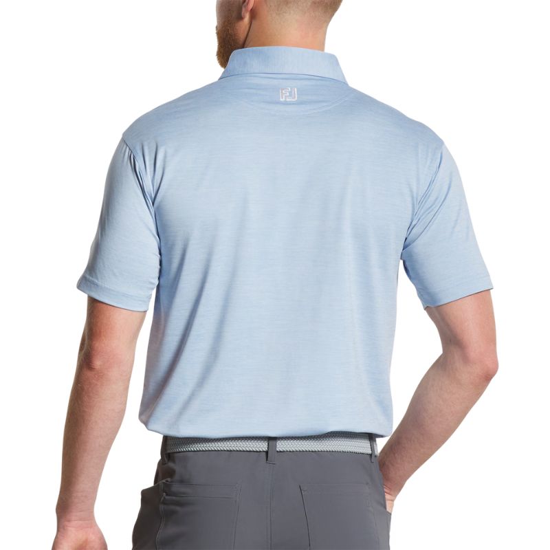 FootJoy Heather Lisle Flower Trim Polo