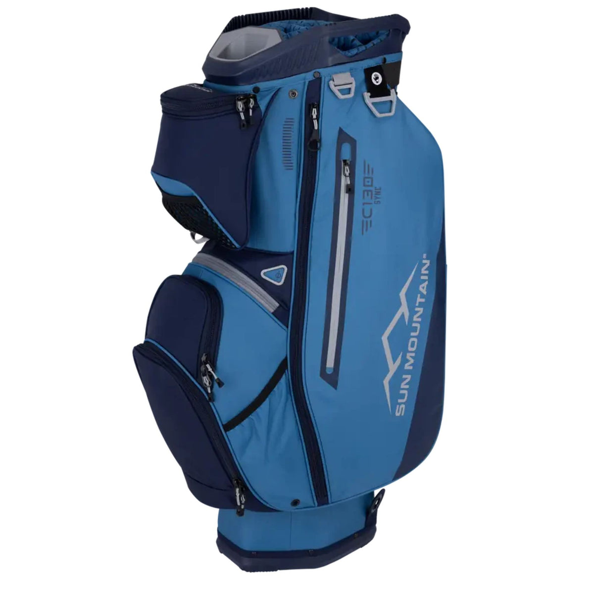 Sun Mountain 2025 C-130 Sync Cart Bag Cavalry Navy