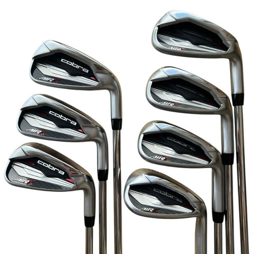 Cobra AIR-X Prior Gen. Iron Set - 5-PW, GW - Indoor Demo Right Regular Steel - Cobra UltraLite