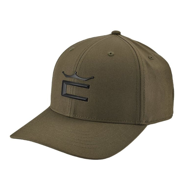Cobra Tour Crown 110 Snapback Cap Lichen Green Black OSFA