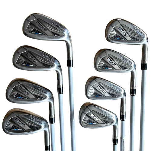 TaylorMade Women's SIM2 Max Iron Set - 5-PW, AW, SW - Used Right Ladies Graphite - Aldila Ladies NV 45