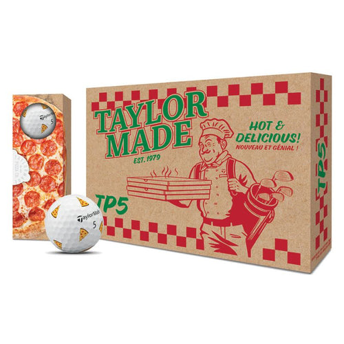 TaylorMade TP5 PIX Pizza Party Balls Pizza