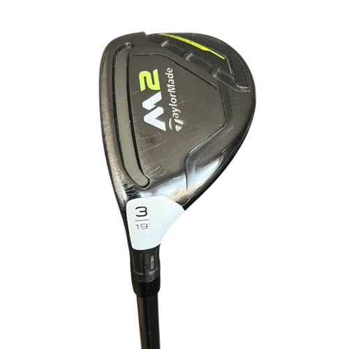 TaylorMade 2017 M2 Hybrid - Used Left Stiff 3H (19°) - TaylorMade M2 REAX 75g
