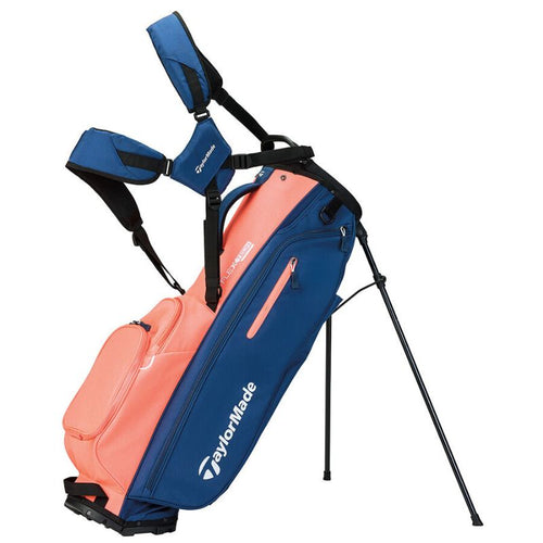 TaylorMade FlexTech Golf Stand Bag Coral Navy