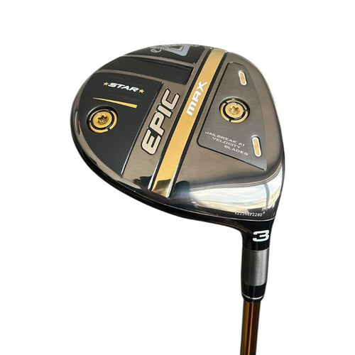 Callaway Women's Epic Max Star Fairway Wood - Indoor Demo Right Ladies 3W (15°) - UST Mamiya ATTAS Speed Series 40 Graphite