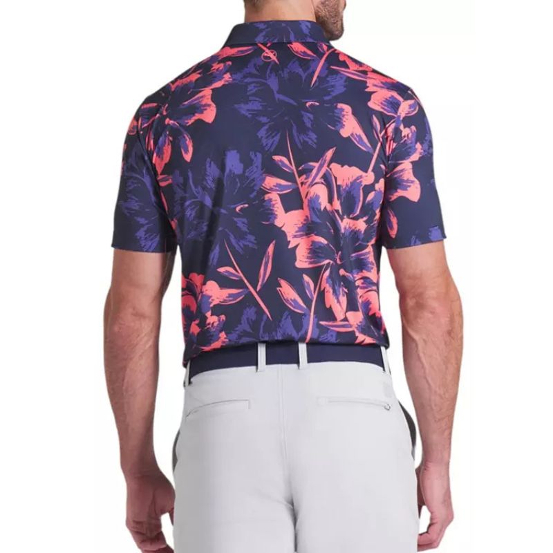 PUMA MATTR Broken Flower Golf Polo