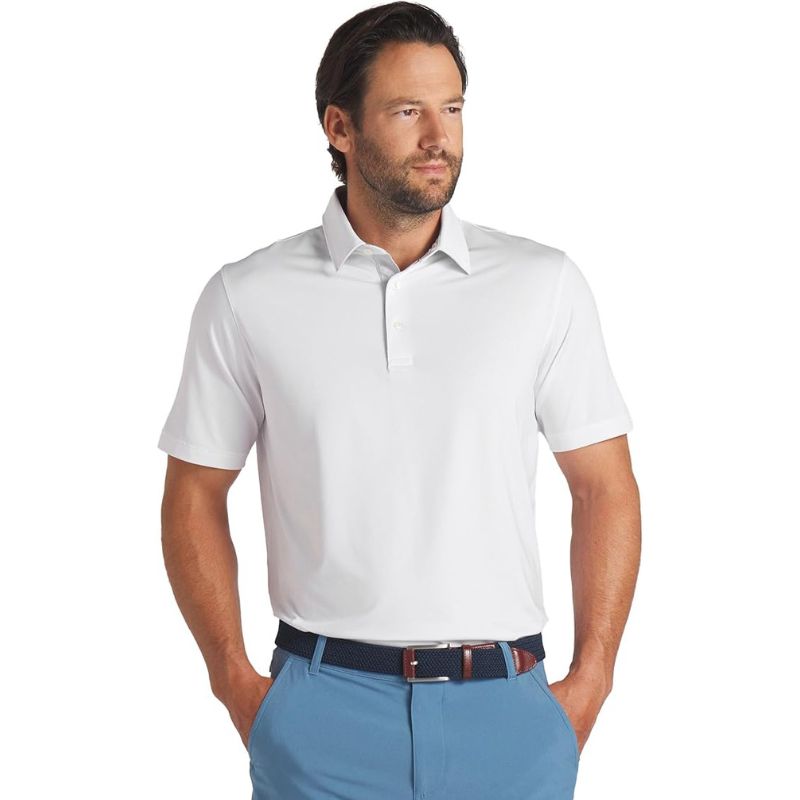 PUMA MATTR Brigade Golf Polo White