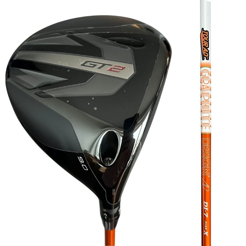 Titleist GT2 Driver (Graphite Design Shaft) - Store Display Demo Right X-Stiff 9.0 Graphite Design Tour AD Di 7 (+$300)