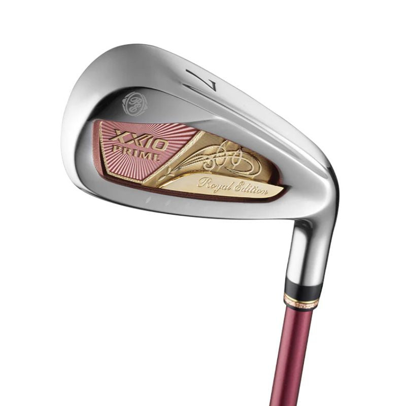 XXIO Women&#39;s Prime Royal Edition Iron Set - 7-PW AW SW - Store Display Demo Ladies Graphite - XXIO PRIME SP-1200K 37G L