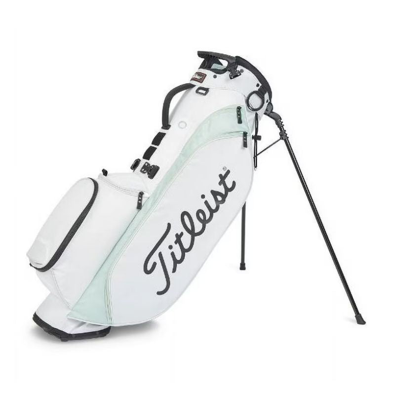 Titleist Players 4 Stand Bag White Tea Green