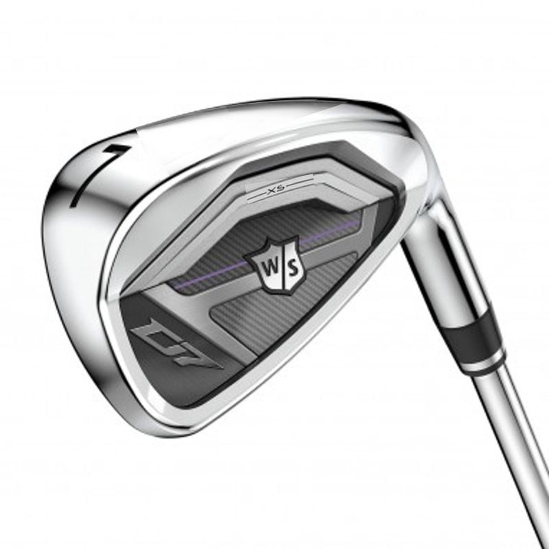 Wilson Women&#39;s D7 XS Iron Set - 6-PW, SW - Graphite