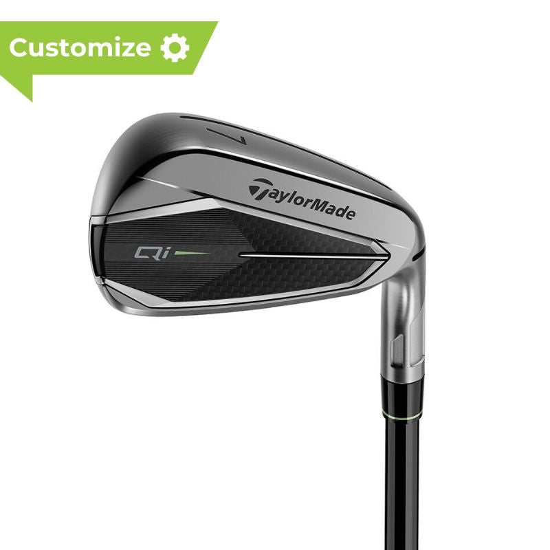 TaylorMade Qi10 Irons Gunmetal - (Steel) - Build Your Own