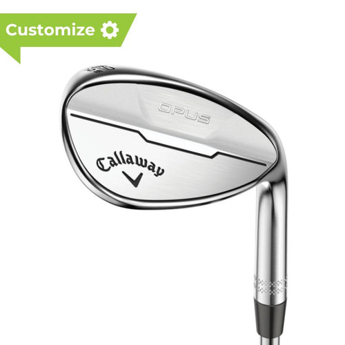 Callaway Opus Wedge - Brushed Chrome (Steel Shaft) - Build Your Own