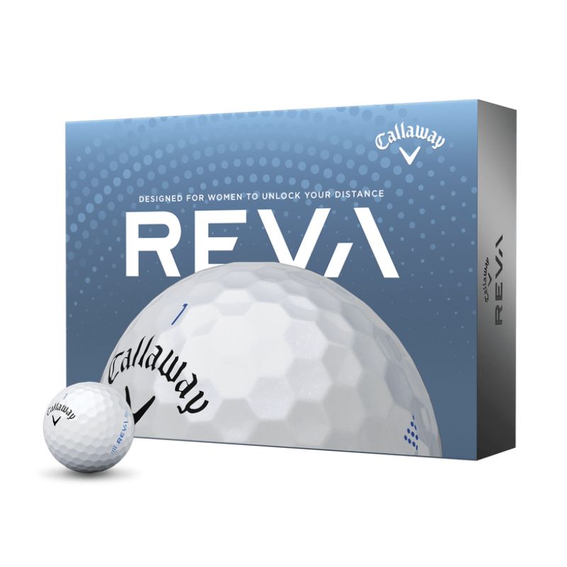 Callaway Women&#39;s Reva Golf Balls - Pearl Pearl White