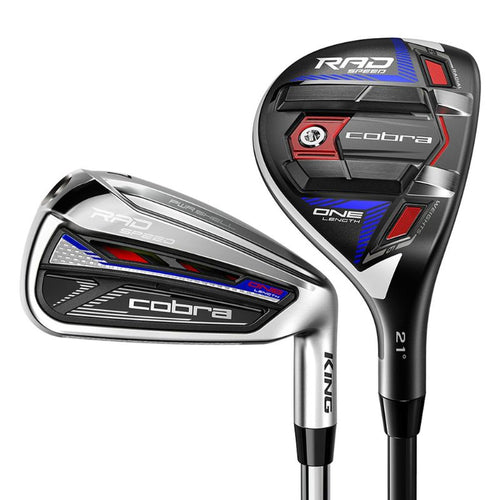 Cobra RADSPEED One Length Combo Iron Set - 5H, 6-PW GW Right Senior Graphite - UST Recoil 460-480 ESX