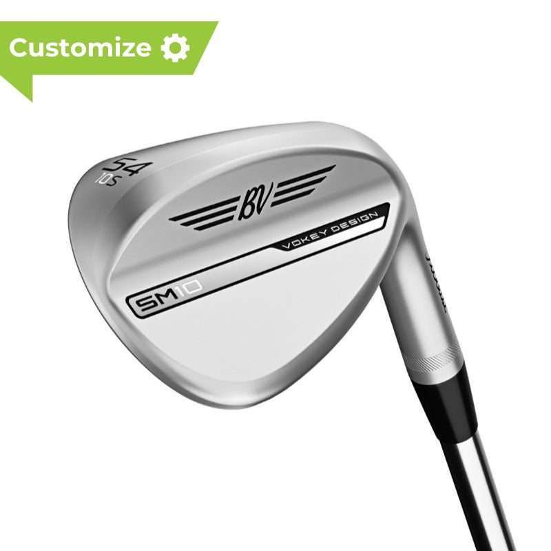 Titleist Vokey SM10 Wedge - Tour Chrome (Steel Shaft) - Build Your Own
