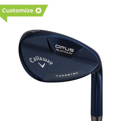 Callaway Opus Platinum Wedge - Blue (Steel Shaft) - Build Your Own