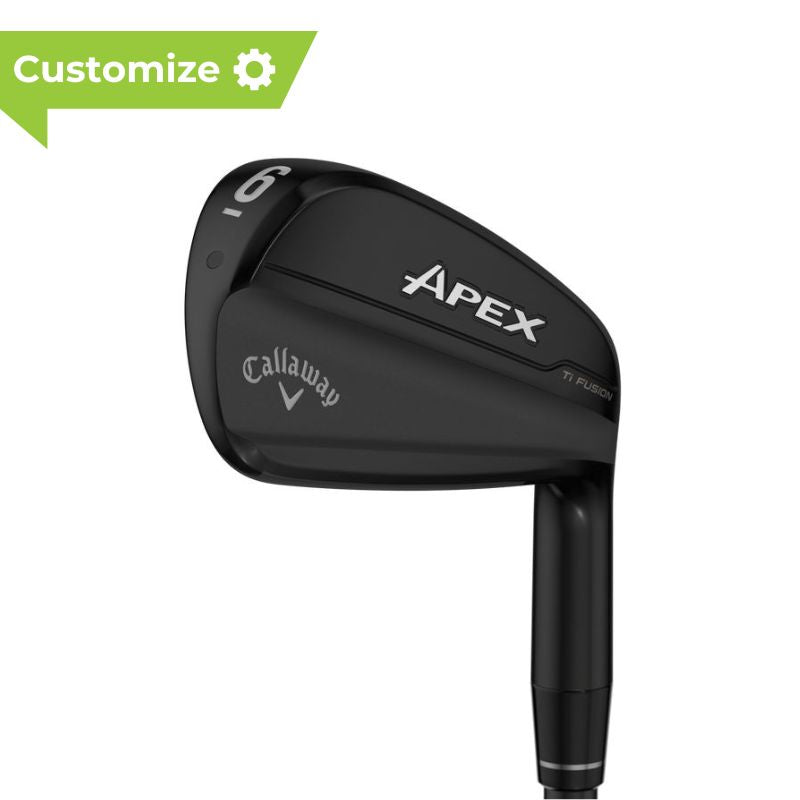 Callaway Apex Ti Fusion Irons - (Steel) - Build Your Own