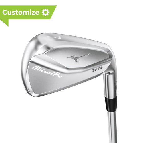 Mizuno PRO 245 Irons - Steel or Graphite - Build Your Own
