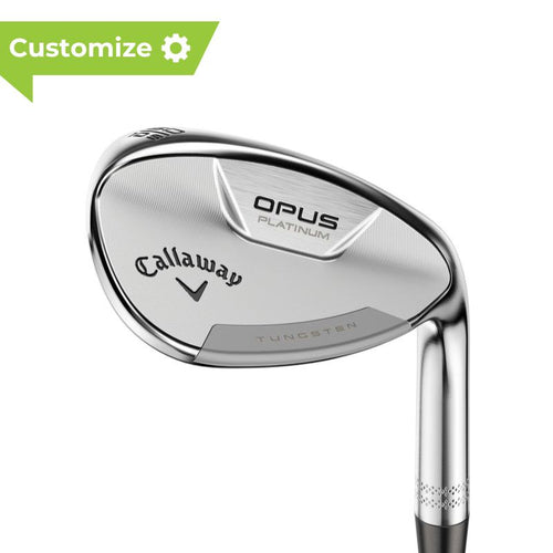 Callaway Opus Platinum Wedge - Chrome (Steel Shaft) - Build Your Own