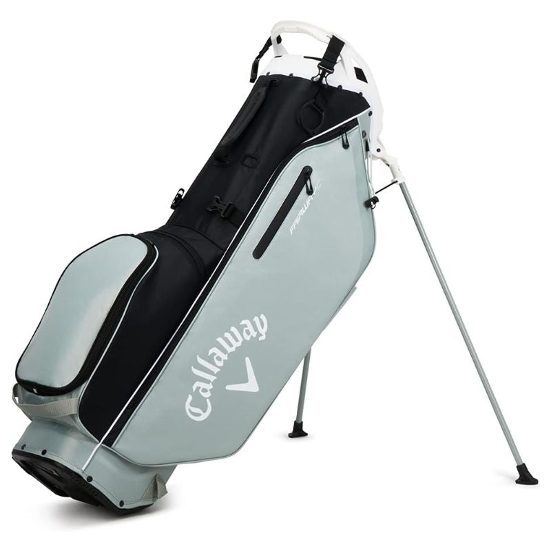 Callaway 2023 Fairway C Double Strap Stand Bag Black Sage White