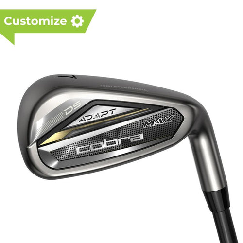 Cobra Women's DS-ADAPT MAX Irons - (Graphite) - Build Your Own Custom Iron Set Cobra