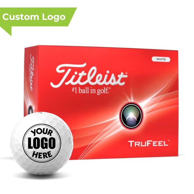 Custom Logo Titleist Golf Balls TruFeel - White 3-4 Weeks