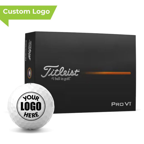 Custom Logo Titleist Golf Balls Pro V1 - White 3-4 Weeks