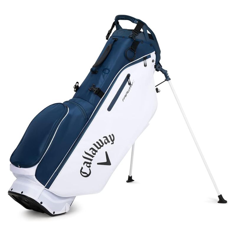 Callaway 2023 Fairway C Double Strap Stand Bag Navy White